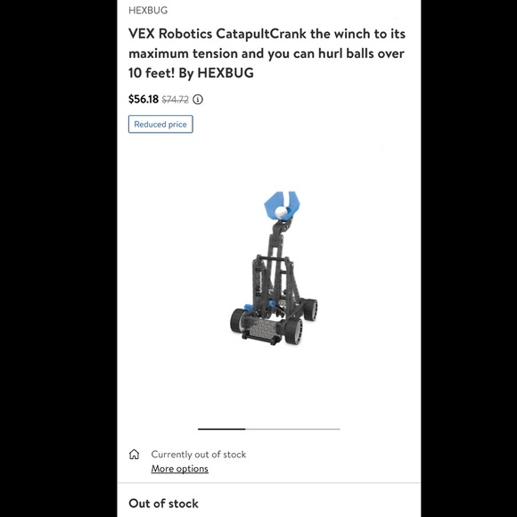 NEW HexBug VEX Robotics Catapult Kit. Ages 14-18 - Picture 12 of 12